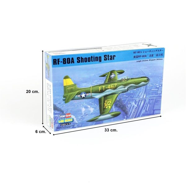 HobbyBoss 81724 RF-80A Shooting Star Fighter - Görsel 5