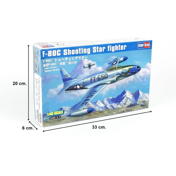 HobbyBoss 81725 F-80C Shooting Star Fighter - Görsel 5