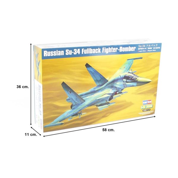 HobbyBoss 81756 Russian Su-34 Fullback - Görsel 5