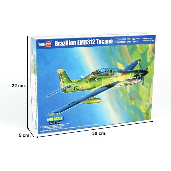 HobbyBoss 81763 Brazilian EMB312 Tucano - Görsel 5