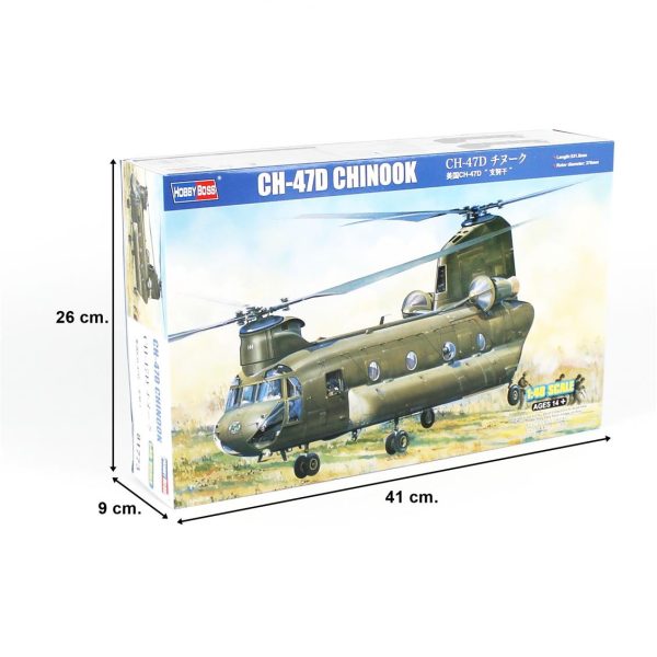 HobbyBoss 81773 1/48 CH-47D CHINOOK - Görsel 5