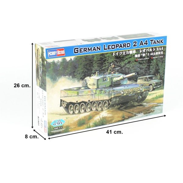 HobbyBoss 82401 1/35 German Leopard 2A4 Tank - Görsel 5