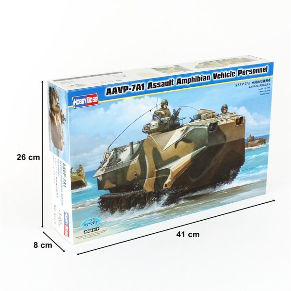 Hobbyboss 82410 AAVP-7A1 Amfibi Hücum Aracı - Görsel 4