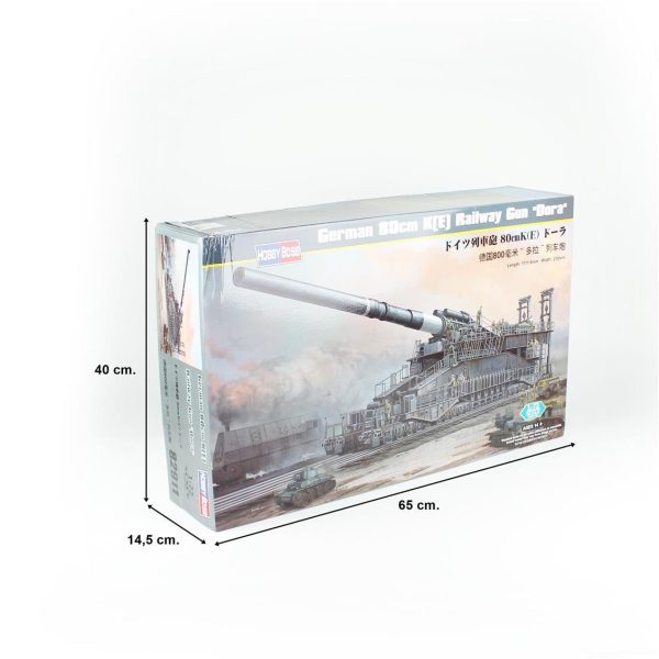 HobbyBoss 82911 1/72 Alman 80cm K - Görsel 5