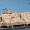 HobbyBoss 82925 1/72 Alman BP42 Top ve Uçaksavar vagonları - Görsel 4
