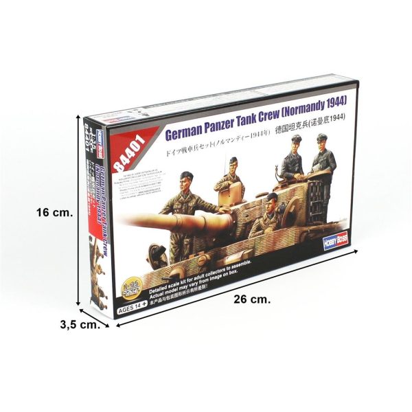 HobbyBoss 84401 Alman Tank Mürettebatı - Görsel 4