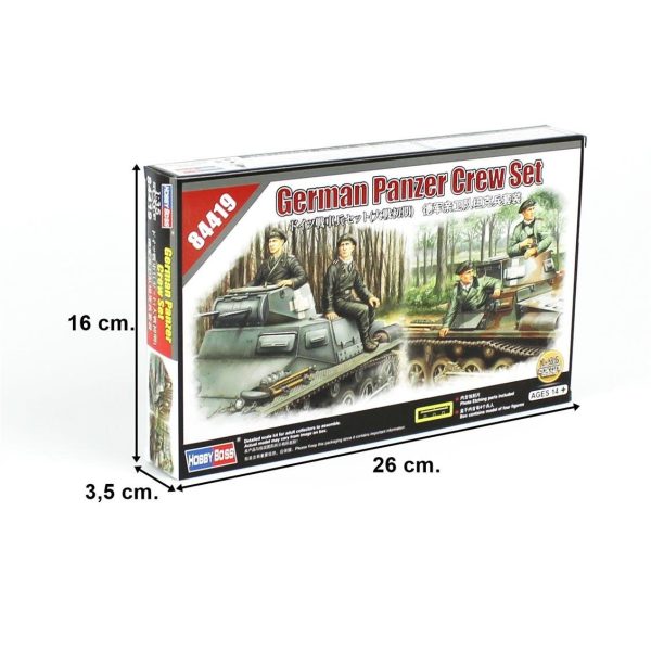 HobbyBoss 84419 lman Tank Mürettebatı - Görsel 4