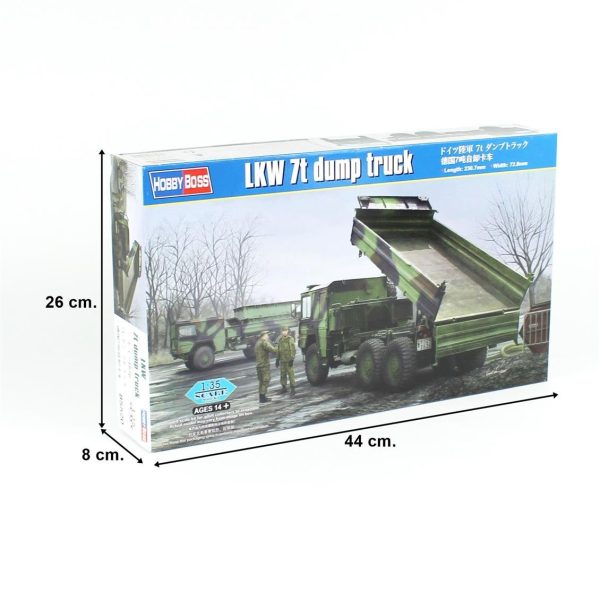 HobbyBoss 85520 1/35 LKW 7t Damperli - Görsel 5