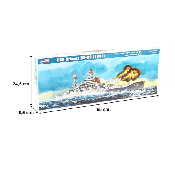 HobbyBoss 86501 Arizona BB-39 - Görsel 5