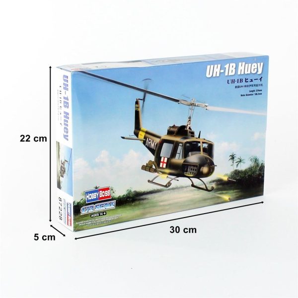 HobbyBoss 87228 UH-1B Huey - Görsel 5