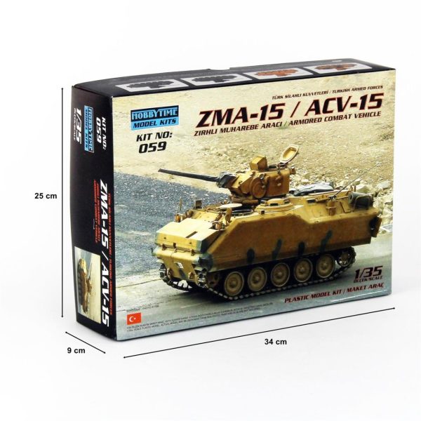 Hobbytime 059 ZMA-15 / ACV-15 Zırhlı Muharebe Aracı - Görsel 5