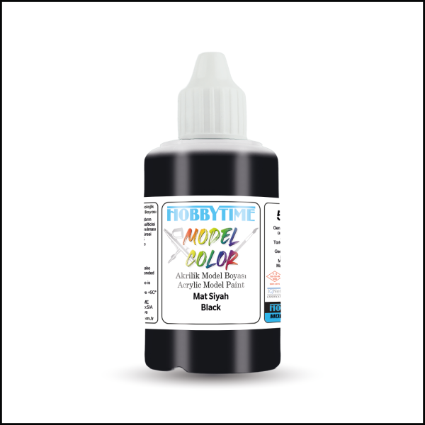 Hobbytime 472 50 ml. Mat Siyah (Black )