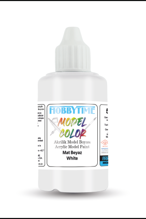 Hobbytime 475 50 ml. Mat Beyaz (White )