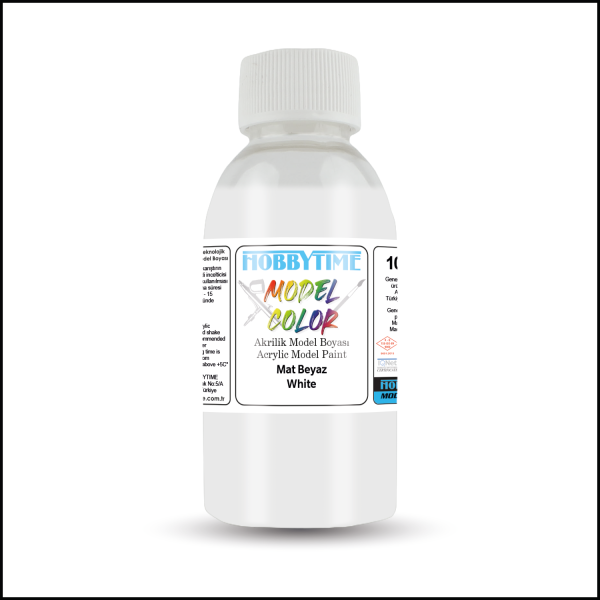 Hobbytime 476 100 ml. Mat Beyaz (White )