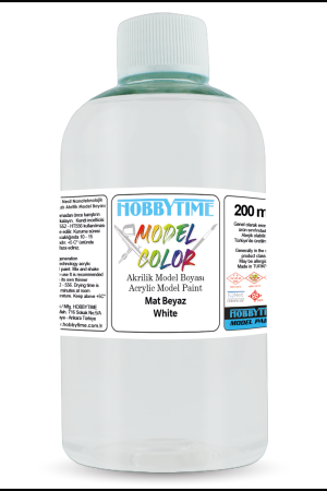 Hobbytime 477 200 ml. Mat Beyaz (White )