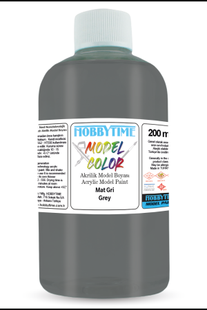 Hobbytime 480 200 ml. Mat Gri (Grey )
