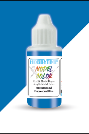Hobbytime 494 18 ml. Floresan Mavi (Fluo.Blue)