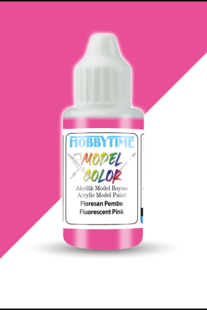 Hobbytime 497 18 ml. Floresan Pembe (Fluo. Pink)