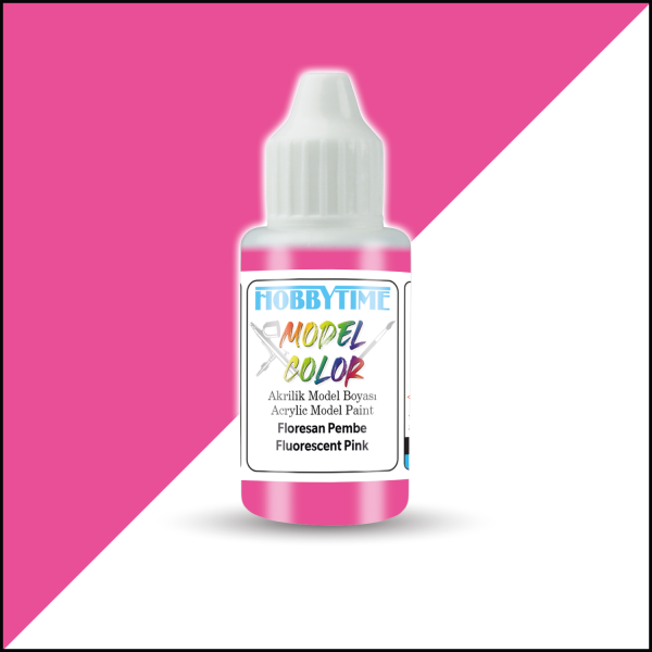 Hobbytime 497 18 ml. Floresan Pembe (Fluo. Pink)