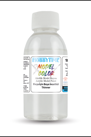 Hobbytime 551 100 ml. Fırça için Boya İnceltici (Thinner)
