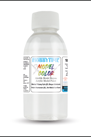 Hobbytime 563 100 ml. Metal Yüzey İçin JEL Boya Sökücü (Paint Remover-JEL