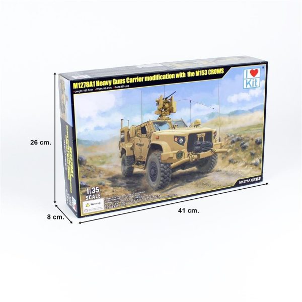 I Love Kit 63537 1/35 Ölçek, M1278A1, (M153 CROWS) Ağır Silahlı Zırhlı Araç, Plastik Model kiti - Görsel 5