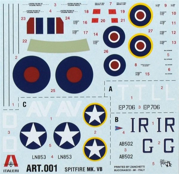 Spitfire Mk.Vb Savaş Uçağı