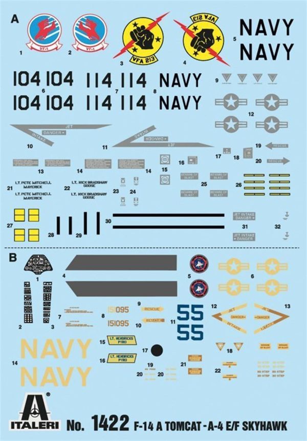 F-14A (Top Gun) vs A-4 Savaş Uçağı