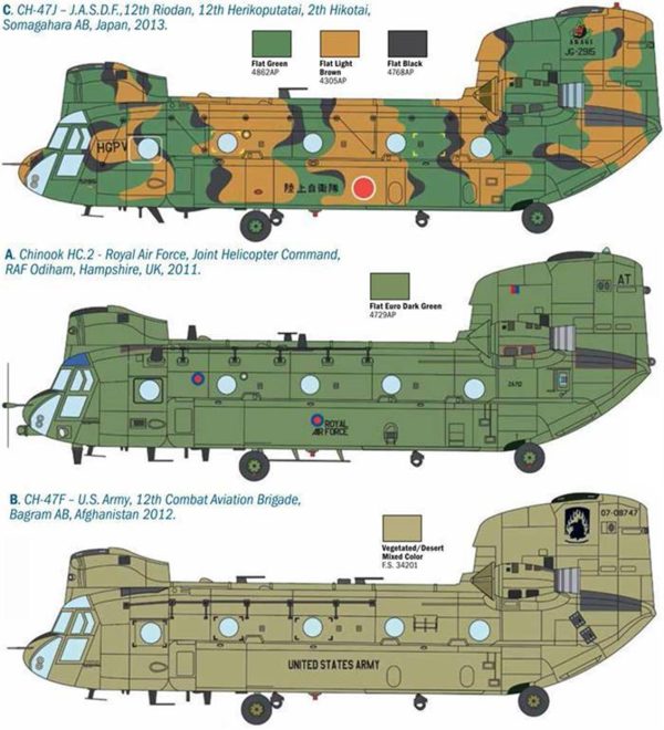 Chinook HC.2/CH-47F Askeri Helikopter