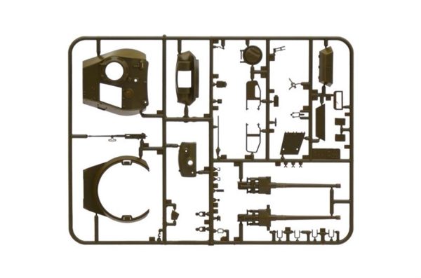 Italeri 36504 1/35 Ölçek, (EU-WoT) M24 Chaffee Tank, Plastik Model kiti - Görsel 4
