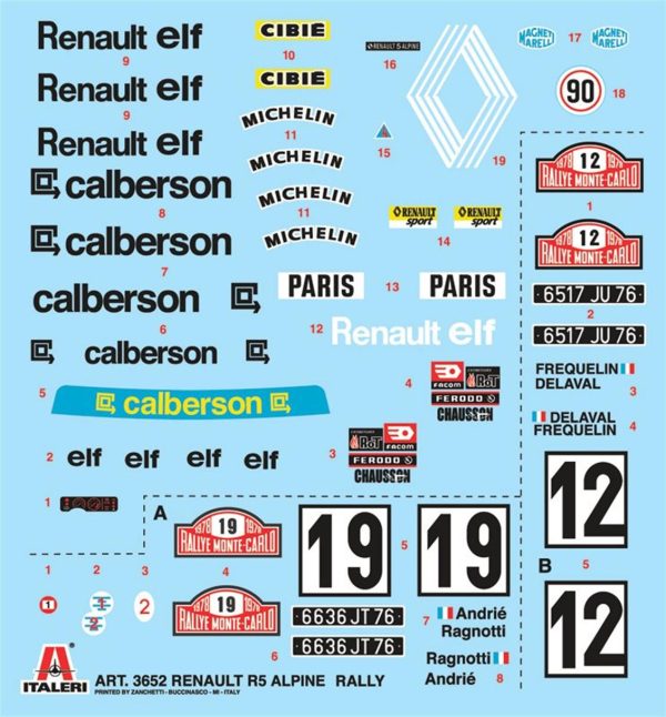 Renault R5 Alpine Rally Arabası