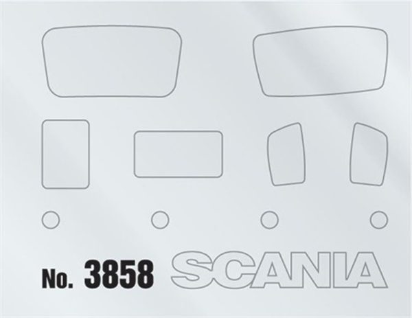 Italeri 3858S SCANIA R620 V8 Yeni R Serisi Çekici - Görsel 6
