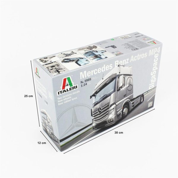 Italeri 3905S MB Actros MP4 GigaSpace Çekici - Görsel 5