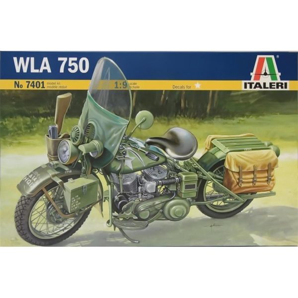 Italeri 7401S ABD Ordusu WWII WLA750 - Görsel 5