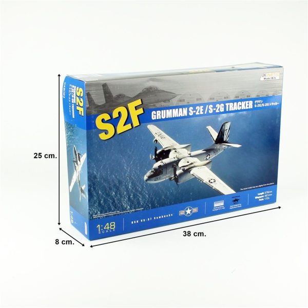 Kinetic K48024 1/48 Grumman S-2E/S-2G Tracker - Görsel 5