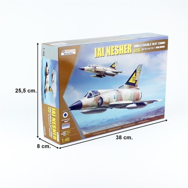 Kinetic K48056 1/48 IAI Nesher - Görsel 4