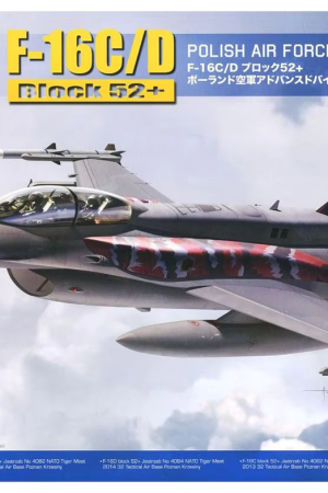 Kinetic K48076 1/48 F-16C/D Block 52+ (Polish Air Force Advanced Viper) Savaş Uçağı