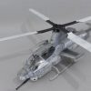 AH-1Z Viper (Version 2.0) Askeri Helikopter ve 2 Resin Figür