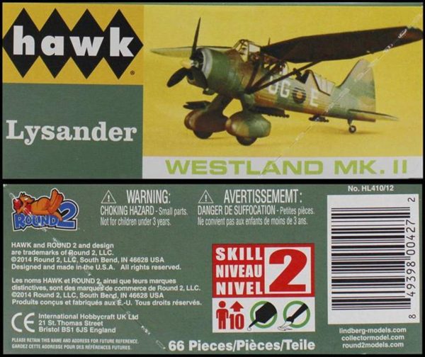 Westland Lysander Savaş Uçağı