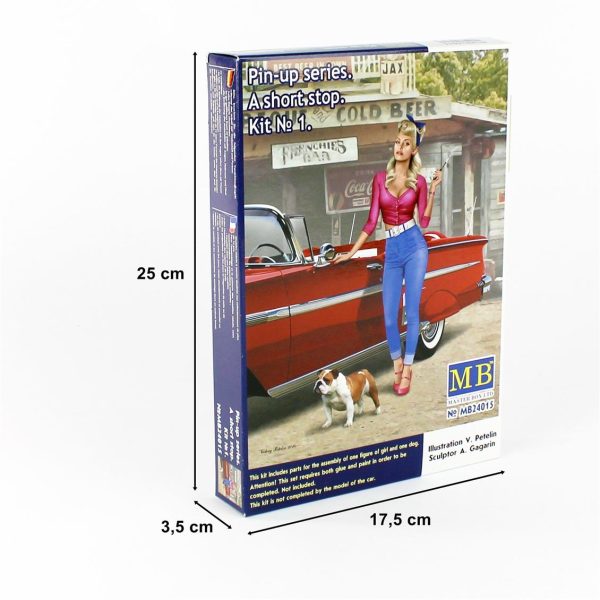 MasterBox 24015 Pin-Up A-Short Serisi 1 - Görsel 4