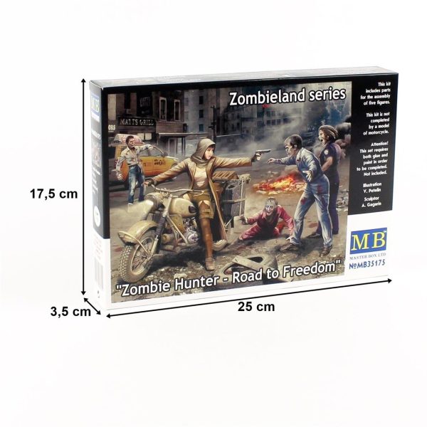 MasterBox 35175 Zombiler Serisi - Görsel 4