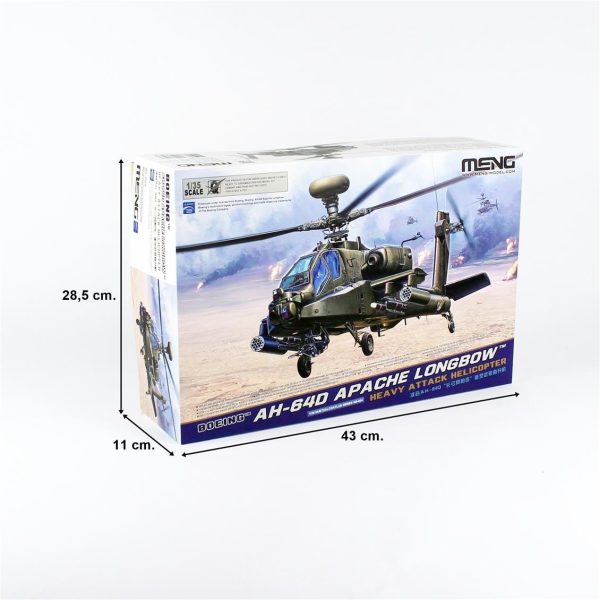 Meng QS-004 1/35 Boeing AH-64D Apache Longbow - Görsel 5