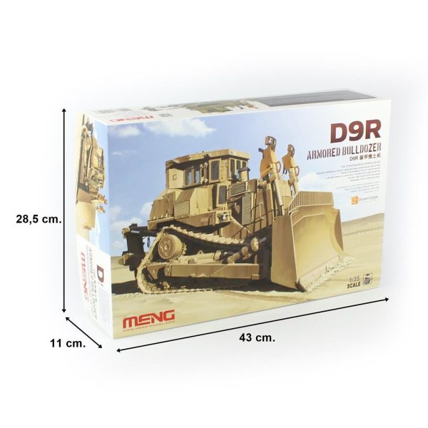 Meng SS-002 D9R Zırhlı Buldozer - Görsel 5