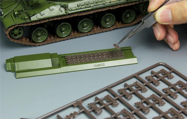 Meng TS-003 1/35 Ölçek, Fransız AMX-30B Ana Muharebe Tankı, Plastik Model Kiti - Görsel 5