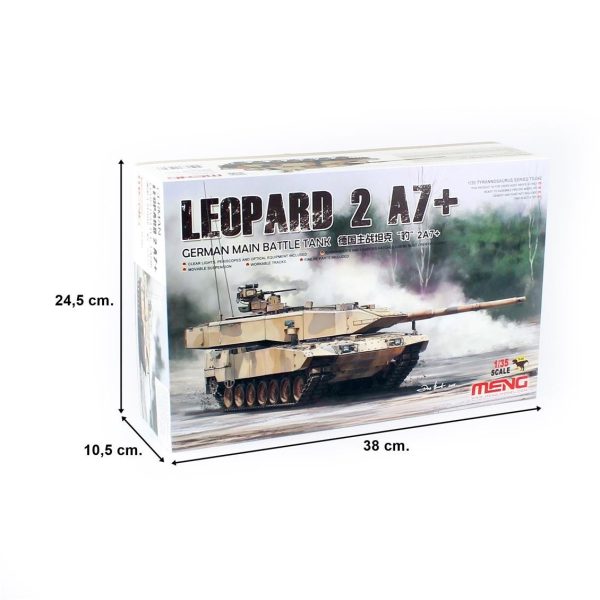 Meng TS-042 Leopard 2A7+ Alman - Görsel 4