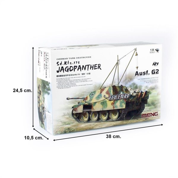 Meng TS-047 Alman Sd.Kfz.173 Jagdpanther G2 Tank - Görsel 5