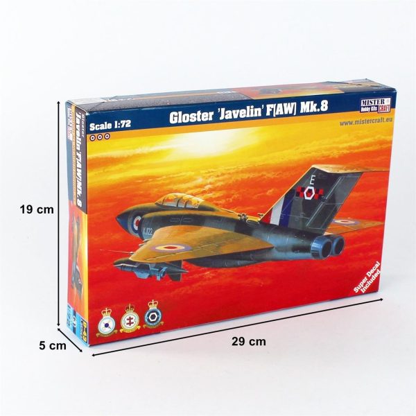 Mistercraft D043 1/72 Gloster Javelin FAW Mk.8 - Görsel 5