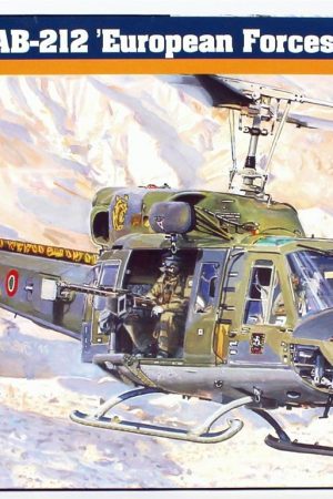 Mistercraft D054 1/72 AB-212 (Avrupa Kuvvetleri) Helikopteri Plastik Model Kiti