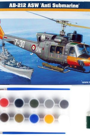 Mistercraft D057ST 1/72 AB-212 ASW Denizaltı Avcı Helikopteri Plastik Model Kiti