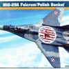 Mistercraft D097 1/72 MIG-29A Fulcrum Polish Rocket Savaş Uçağı Plastik Model Kiti